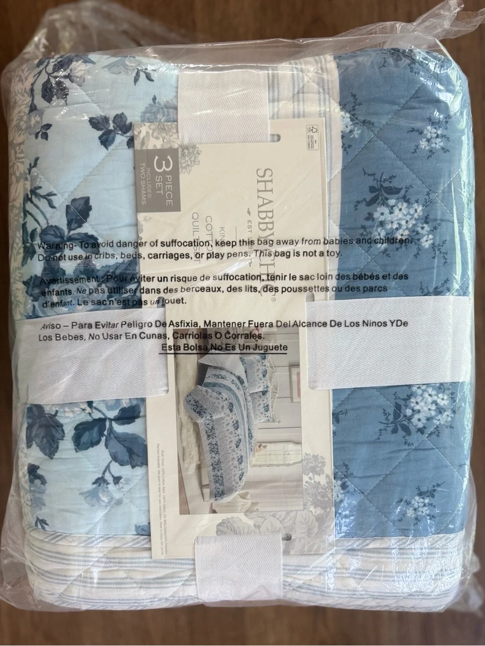 🎉LAST PIECE🎉Shabby Chic Cotton Quilt Set